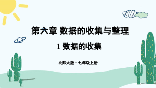 北师大版七年级数学上册课件：第六章 数据的收集与整理