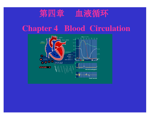 血液循环 第2节 心脏的泵血功能