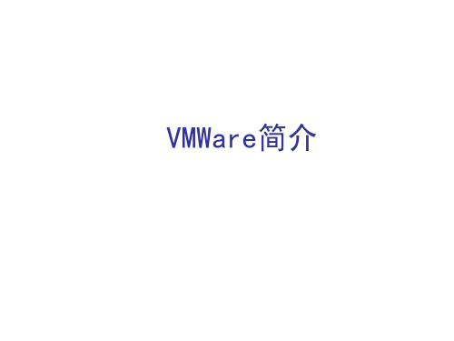 VMware介绍