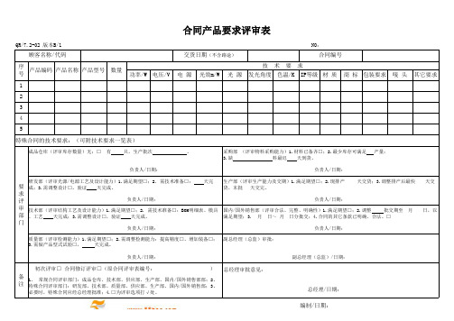 销售管理表格汇编