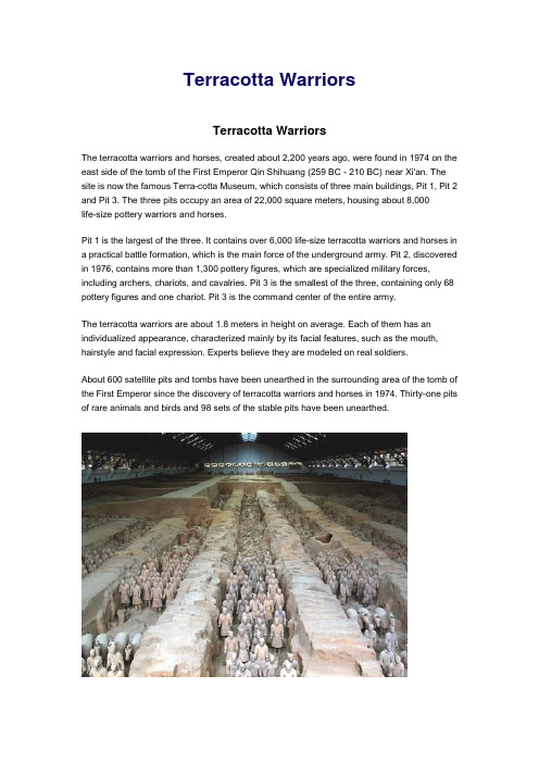 terracotta warriors