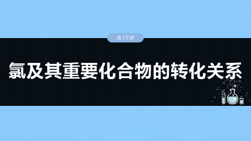 高考化学一轮复习(新高考版)大单元2  第5章 第17讲 氯及其重要化合物的转化关系