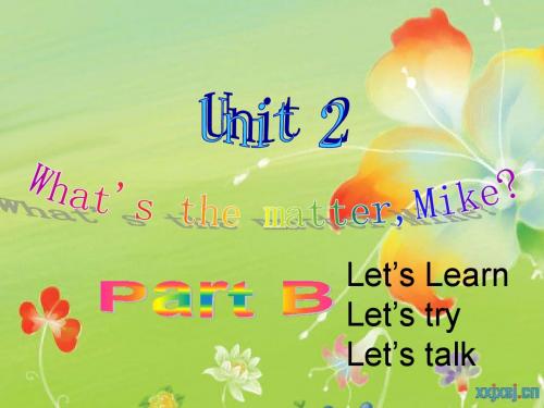 PEP六年级下册Unit2_B_Let's_Learn-Let's_talk