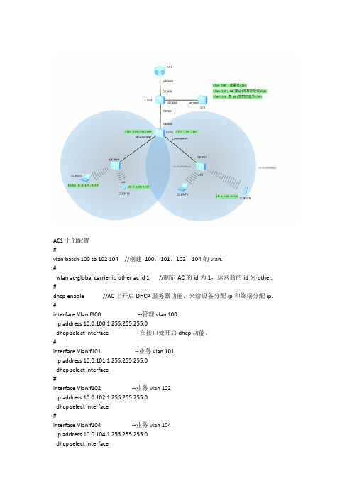 wlan 配置