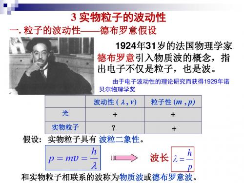 03 粒子的波动性