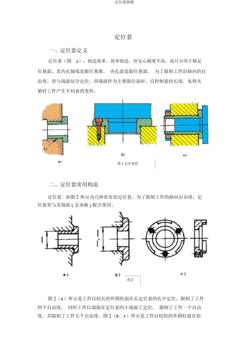 定位套概要