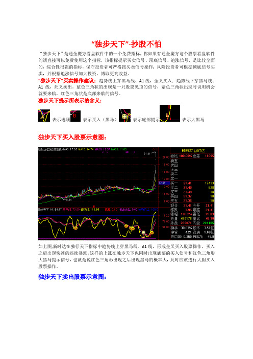 “独步天下”-炒股不怕-股大炮