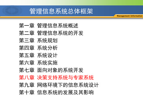 决策支持系统与专家系统