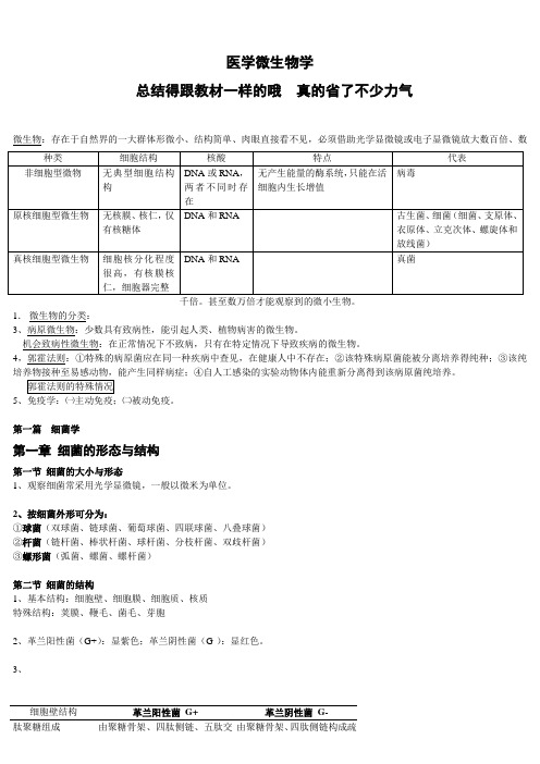 医学微生物笔记