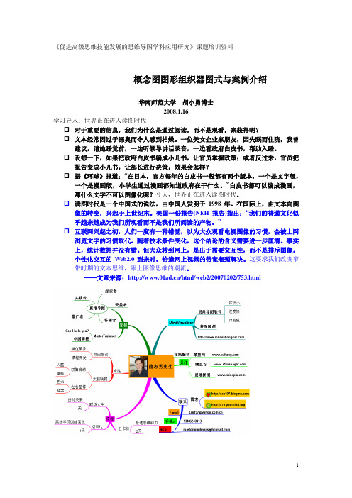 概念图图形组织器图式与案例介绍