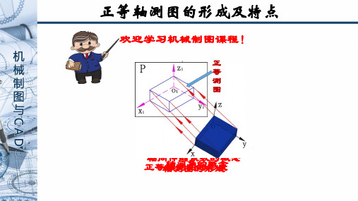 2.2.2正等轴测图的形成及特点.pptx