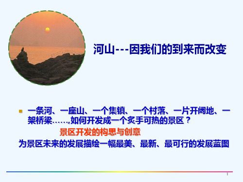 旅游景点规划(PPT31页)