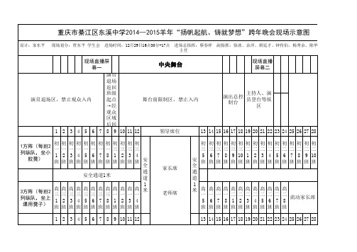 2015场地安排【现场示意图】