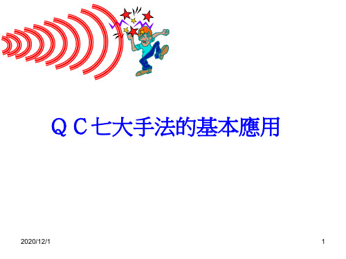 QC七大手法的基本应用课件