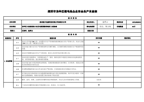 龙华区锂电池企业安全生产检查表-贵州航天电源20200603