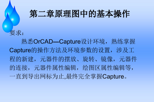 ORCAD课件 原理图的绘制