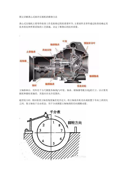 图文详解离心式制冷压缩机的维修方法