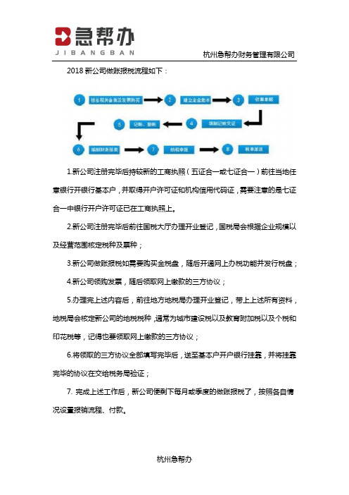 2018做账报税流程图解(最新)