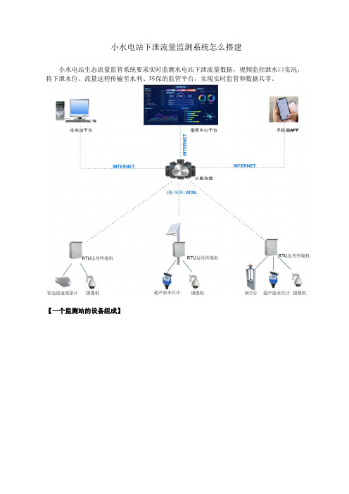 小水电站下泄流量监测系统怎么搭建