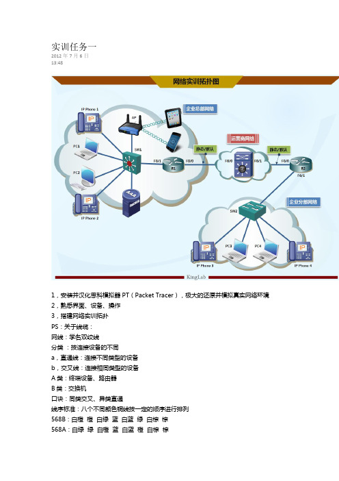 合肥师范实训任务一笔记