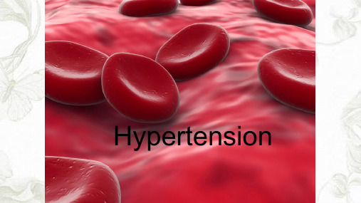 英文疾病介绍——Hypertension(高血压病)ppt课件