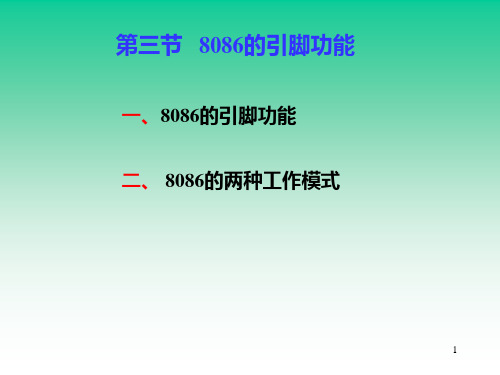 8086的引脚功能.ppt