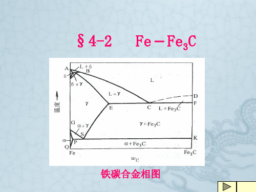 Fe-Fe3C相图分析