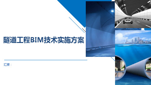 隧道工程BIM技术实施方案ppt培训课件