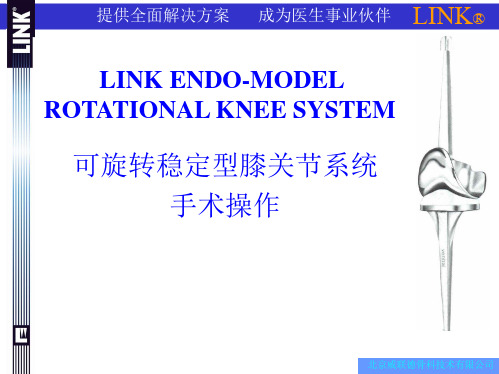 旋转铰链膝关节置换0408