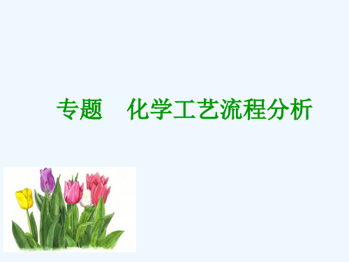 600分考点 700分考法(A版)2019版高考化学总复习 专题 化学工艺流程分析精选课件