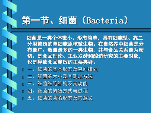 第2章 微生物主要类群的形态、结构和功能PPT幻灯片