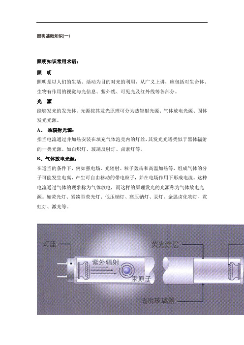 照明基础知识