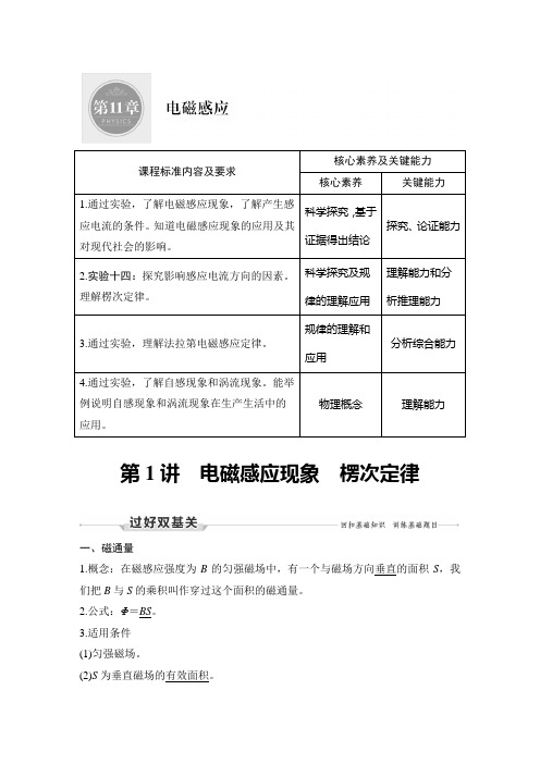 高考物理重难点考点：电磁感应现象 楞次定律