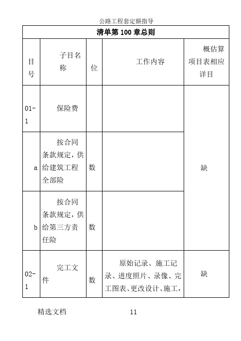 公路工程套定额指导