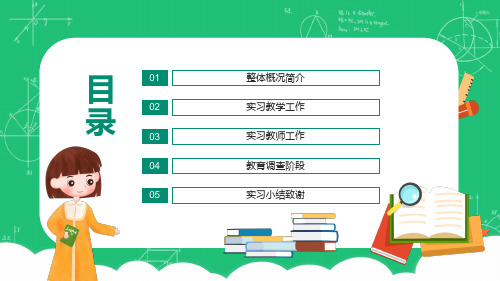 教育实习工作个人总结PPT专题演示