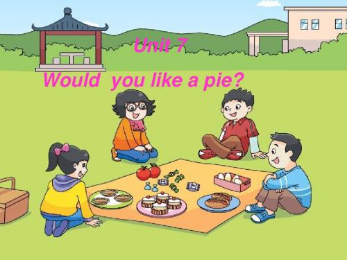 苏教译林版三年级上册Unit 7《Would you like a pie》ppt课件2