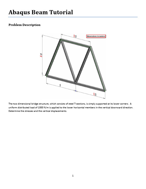 Abaqus软件使用英文教程beam_tutorial
