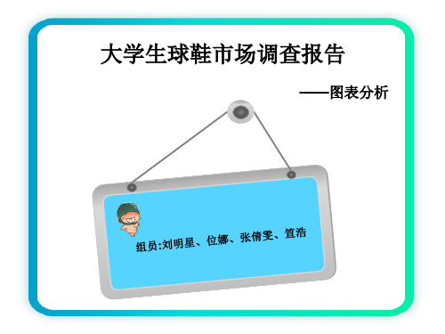 大学生球鞋市场调查报告图表分析