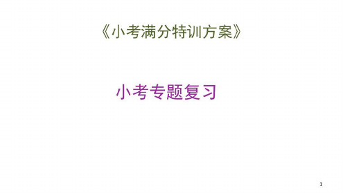 小学语文小考专题十五写人、记事类阅读(课堂)-2023年学习资料