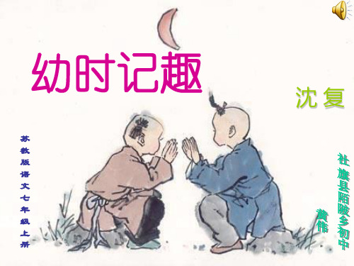 幼时记趣.PPT