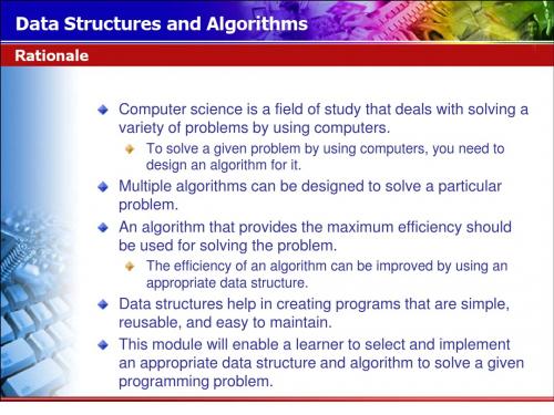 Data Structures and Algorithms