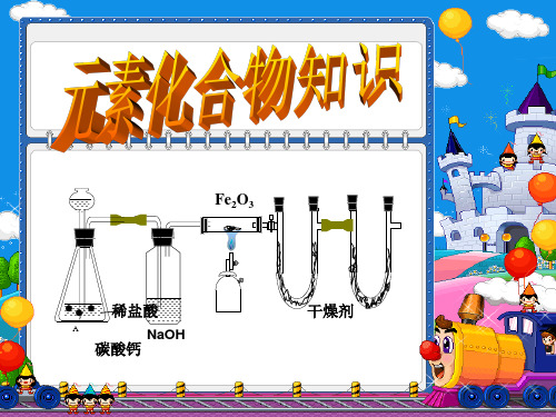 中考化学专题复习---元素及化合物(全)