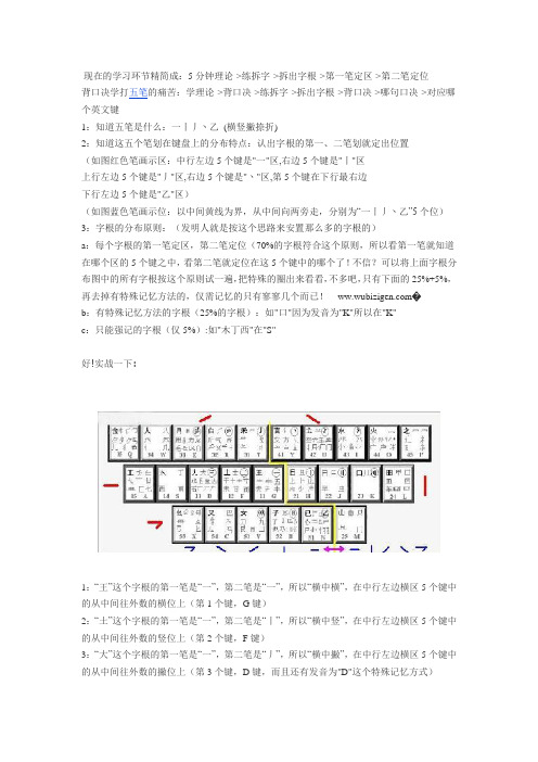 新手学电脑打字手法怎样才能练好五笔