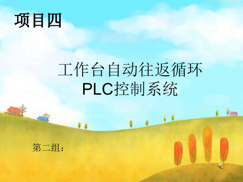 工作台自动往返循环 PLC控制系统