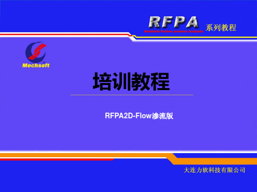 RFPA2D渗流版培训教程