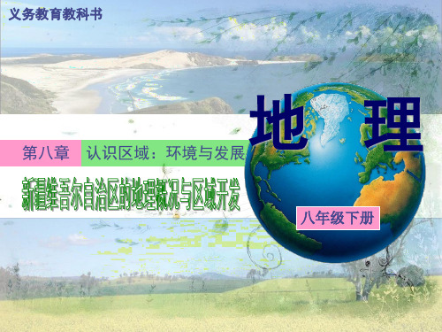 8.3 新疆维吾尔自治区的地理概况与区域开发 (共69张PPT)