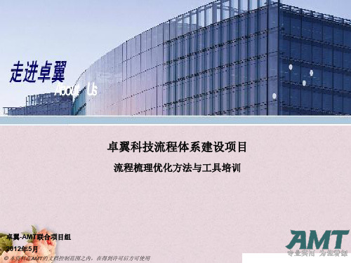 某公司流程梳理优化方法与工具培训课件(PPT 60页)