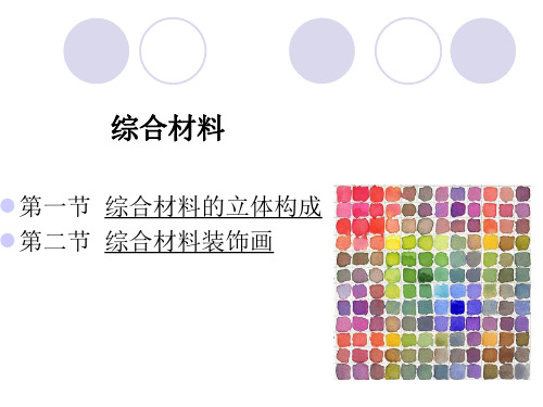 儿童创意手工：综合材料