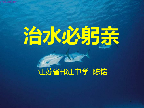 治水必躬亲PPT课件