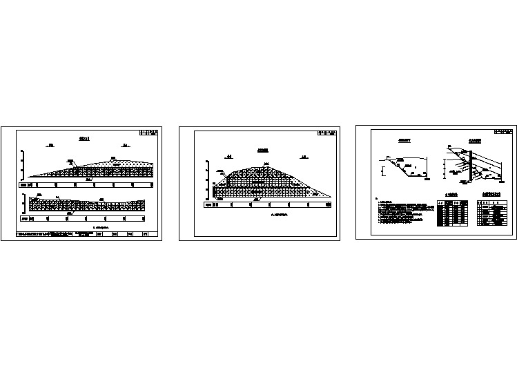 903路堑左侧边坡立面图